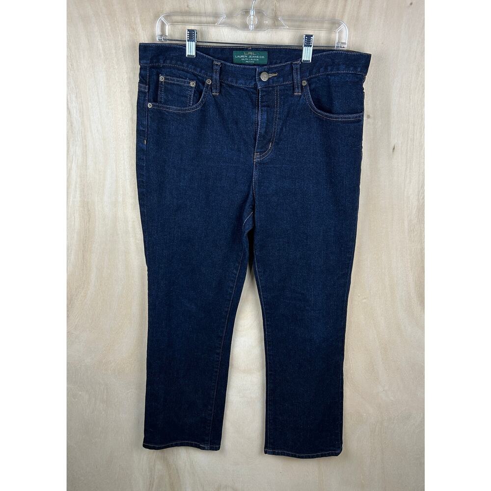 Lauren Ralph Lauren Dark Wash Jeans –‎ Size 12 Petite